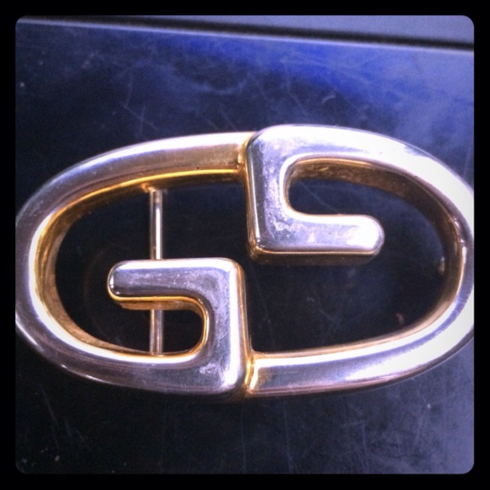 Rare Authentic Vintage Gucci Belt Buckle